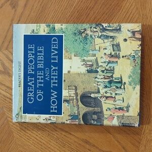 Reader's Digest Great People of the Bible and How They Lived Hardbook Book Used